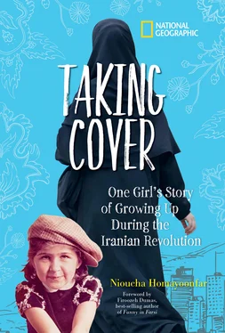 National Kids Taking Cover: One Girl's Story of Growing Up During the Iranian Revolution обложка книги
