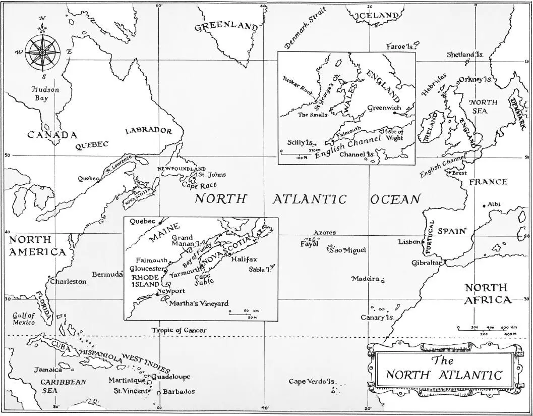 Preface Crossing an ocean under sail today is not an especially risky - фото 3