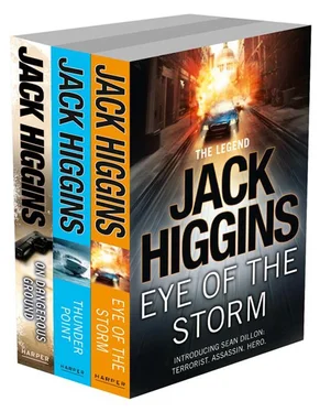 Jack Higgins Sean Dillon 3-Book Collection 1: Eye of the Storm, Thunder Point, On Dangerous Ground обложка книги