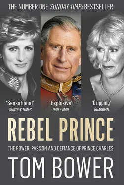 Tom Bower Rebel Prince: The Power, Passion and Defiance of Prince Charles – the explosive biography, as seen in the Daily Mail обложка книги