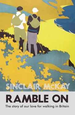 Sinclair McKay Ramble On: The story of our love for walking Britain обложка книги
