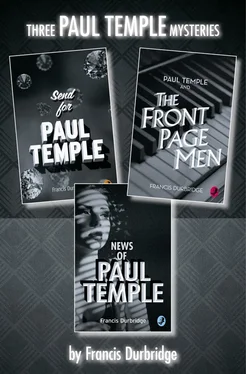 Francis Durbridge Paul Temple 3-Book Collection: Send for Paul Temple, Paul Temple and the Front Page Men, News of Paul Temple обложка книги