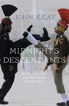 John Keay Midnight’s Descendants: South Asia from Partition to the Present Day обложка книги