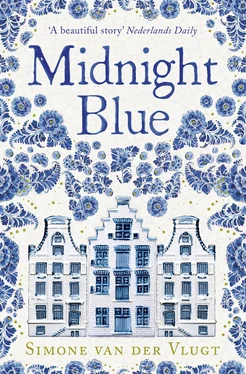 Литагент HarperCollins Midnight Blue: A gripping historical novel about the birth of Delft pottery, set in the Dutch Golden Age обложка книги