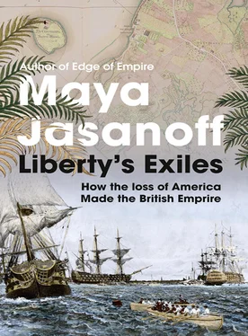 Maya Jasanoff Liberty’s Exiles: The Loss of America and the Remaking of the British Empire. обложка книги