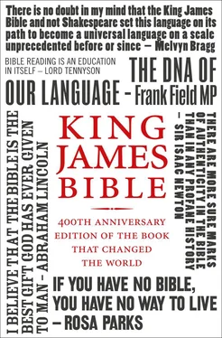 Литагент HarperCollins King James Bible: 400th Anniversary edition of the book that changed the world обложка книги