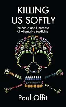 Dr Offit Killing Us Softly: The Sense and Nonsense of Alternative Medicine обложка книги