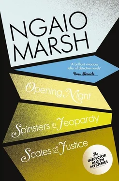 Ngaio Marsh Inspector Alleyn 3-Book Collection 6: Opening Night, Spinsters in Jeopardy, Scales of Justice обложка книги