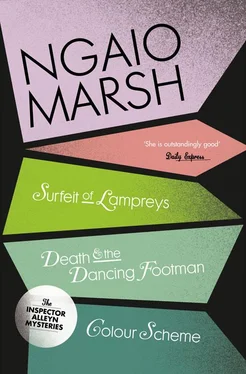 Ngaio Marsh Inspector Alleyn 3-Book Collection 4: A Surfeit of Lampreys, Death and the Dancing Footman, Colour Scheme обложка книги