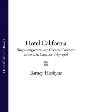 Barney Hoskyns Hotel California: Singer-songwriters and Cocaine Cowboys in the L.A. Canyons 1967–1976 обложка книги