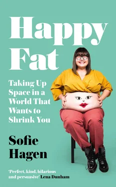 Sofie Hagen Happy Fat: Taking Up Space in a World That Wants to Shrink You обложка книги