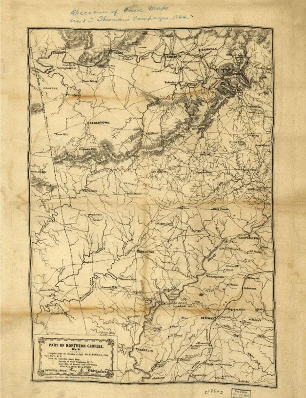 The value of printing military maps on fabric has been long recognized This - фото 4