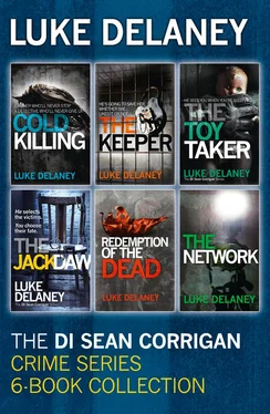 Luke Delaney DI Sean Corrigan Crime Series: 6-Book Collection: Cold Killing, Redemption of the Dead, The Keeper, The Network, The Toy Taker and The Jackdaw обложка книги