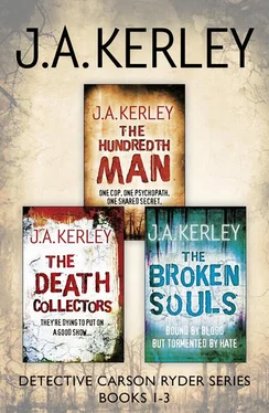 J. Kerley Detective Carson Ryder Thriller Series Books 1–3: The Hundredth Man, The Death Collectors, The Broken Souls обложка книги