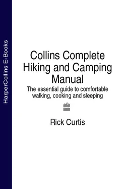 Rick Curtis Collins Complete Hiking and Camping Manual: The essential guide to comfortable walking, cooking and sleeping обложка книги