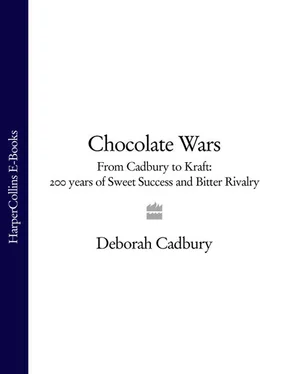 Deborah Cadbury Chocolate Wars: From Cadbury to Kraft: 200 years of Sweet Success and Bitter Rivalry обложка книги