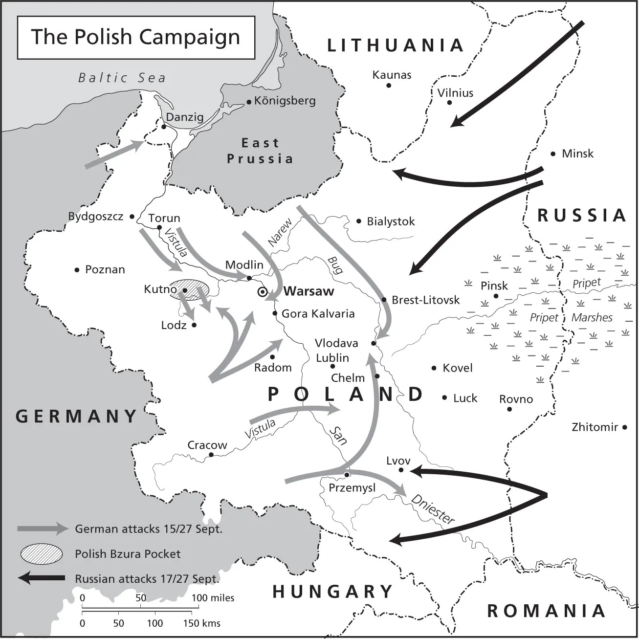 The Polish Campaign The French were wholly unwilling to launch a major - фото 25