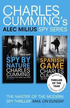 Charles Cumming Alec Milius Spy Series Books 1 and 2: A Spy By Nature, The Spanish Game обложка книги