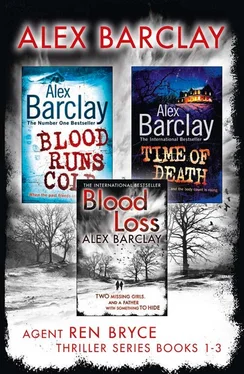 Alex Barclay Agent Ren Bryce Thriller Series Books 1-3: Blood Runs Cold, Time of Death, Blood Loss обложка книги