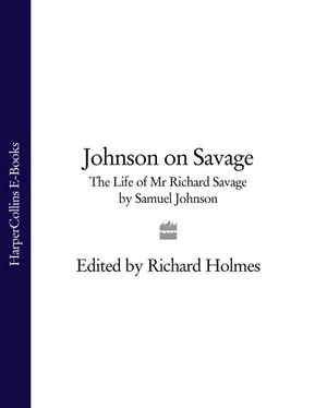 Samuel Johnson Johnson on Savage: The Life of Mr Richard Savage by Samuel Johnson обложка книги