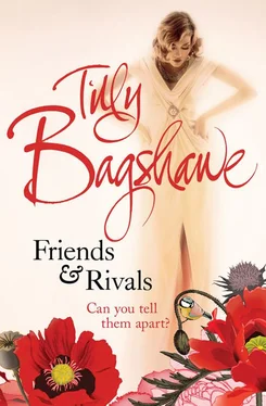 Tilly Bagshawe Friends and Rivals обложка книги