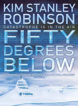 Kim Stanley Robinson Fifty Degrees Below обложка книги