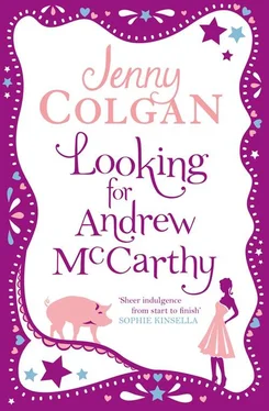 Jenny Colgan Looking for Andrew McCarthy обложка книги