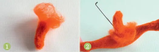 Attaching Eyes I use a traditional toy makers method of sewing in eyes which - фото 16