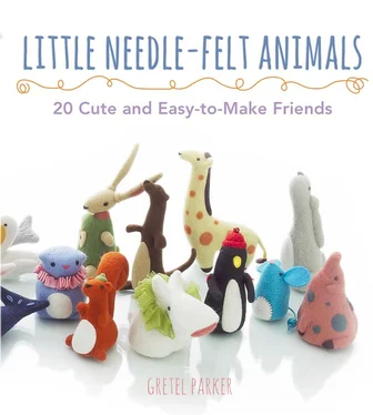 Gretel Parker Little Needle-felt Animals обложка книги