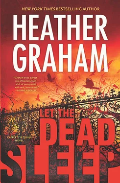 Heather Graham Let the Dead Sleep обложка книги