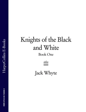 Jack Whyte Knights of the Black and White Book One обложка книги