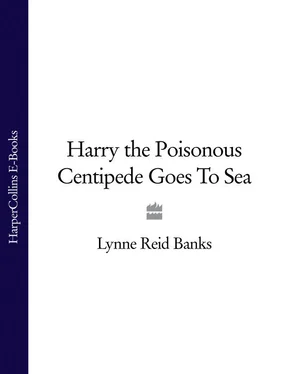 Lynne Banks Harry the Poisonous Centipede Goes To Sea обложка книги
