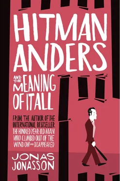 Jonas Jonasson Hitman Anders and the Meaning of It All обложка книги