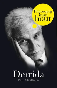 Paul Strathern Derrida: Philosophy in an Hour обложка книги