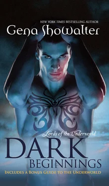 Gena Showalter Dark Beginnings: The Darkest Fire / The Darkest Prison / The Darkest Angel обложка книги