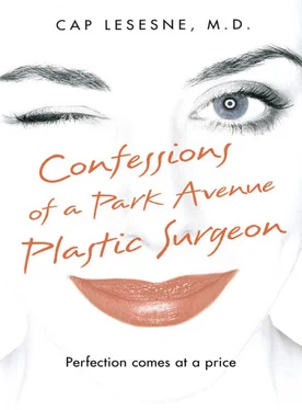 Cap Lesesne Confessions of a Park Avenue Plastic Surgeon обложка книги