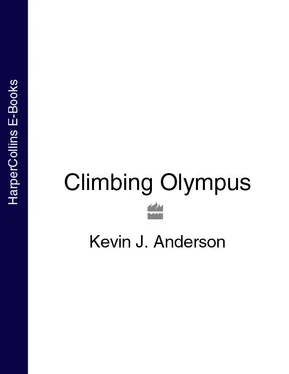 Kevin J. Anderson Climbing Olympus обложка книги