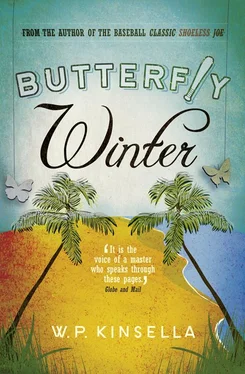 W. Kinsella Butterfly Winter обложка книги