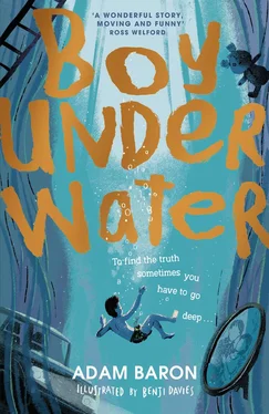 Adam Baron Boy Underwater обложка книги