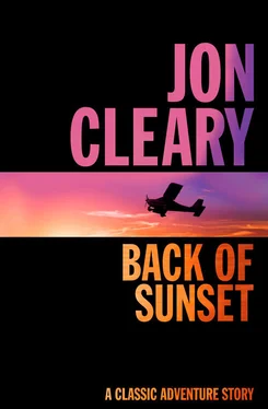 Jon Cleary Back of Sunset обложка книги