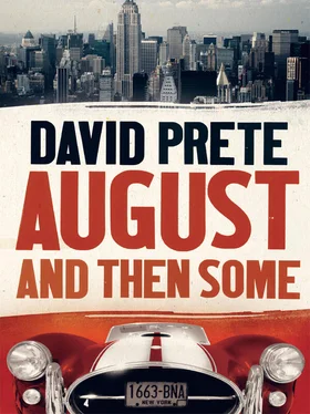 David Prete August and then some обложка книги