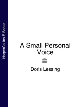 Doris Lessing A Small Personal Voice обложка книги