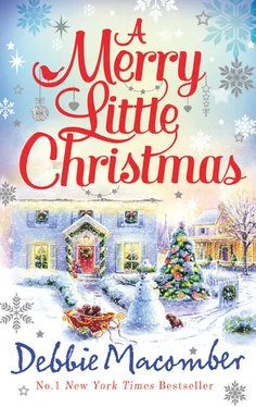 Debbie Macomber A Merry Little Christmas: 1225 Christmas Tree Lane / 5-B Poppy Lane обложка книги