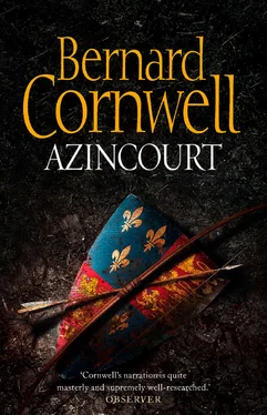 Bernard Cornwell Azincourt обложка книги