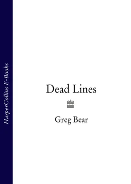 Greg Bear Dead Lines обложка книги