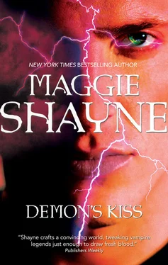 Maggie Shayne Demon's Kiss обложка книги