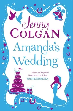 Jenny Colgan Amanda’s Wedding обложка книги