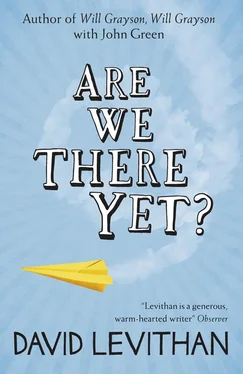 David Levithan Are We There Yet? обложка книги