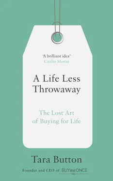 Tara Button A Life Less Throwaway: The lost art of buying for life обложка книги