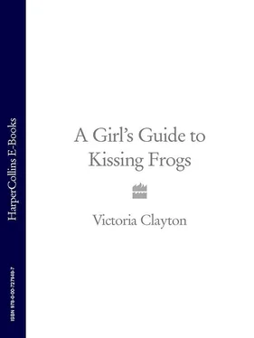 Victoria Clayton A Girl’s Guide to Kissing Frogs обложка книги
